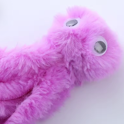 Pulpo de peluche anti-aburrimiento para gatos